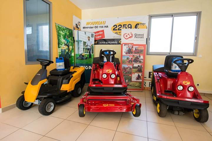 Tondeuses autoportées professionnelles